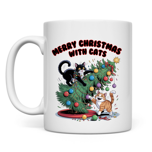 Merry Christmas with Cats