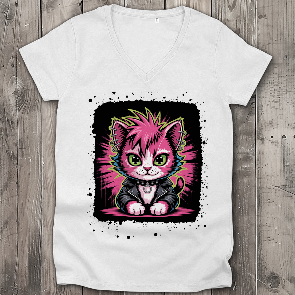 PUNK-CAT ( DTF / Vorne )