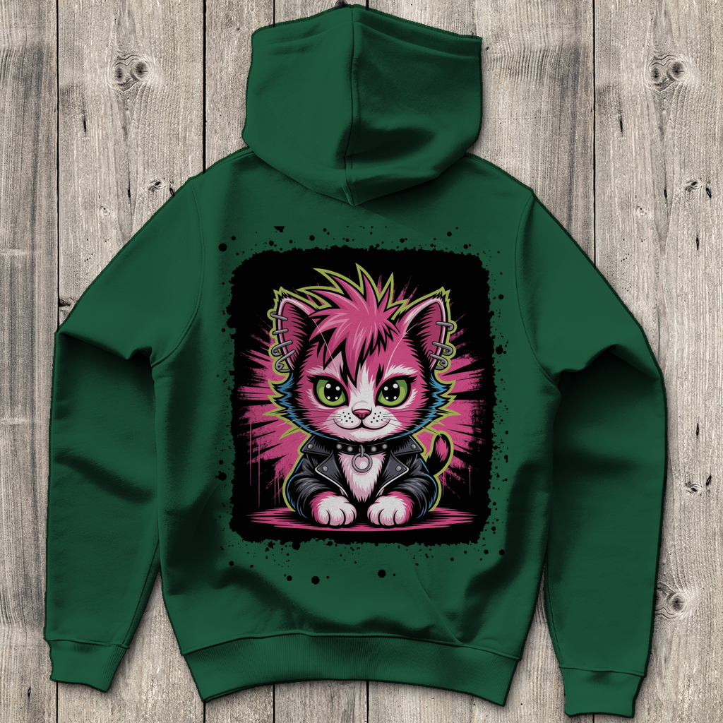 PUNK-CAT ( DTF / Hinten )