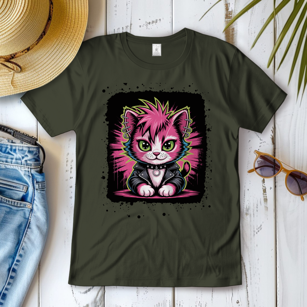 PUNK-CAT ( DTF / Vorne )