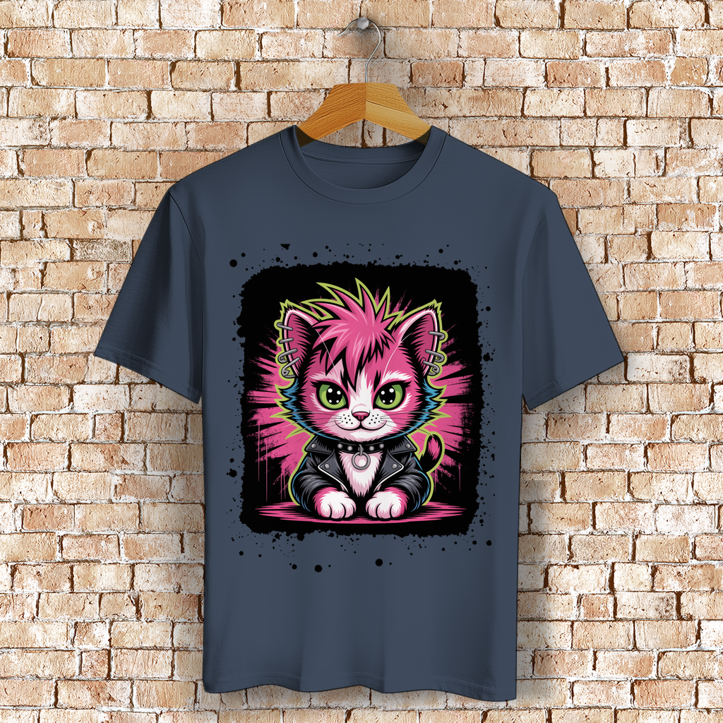 PUNK-CAT ( DTF / Vorne )