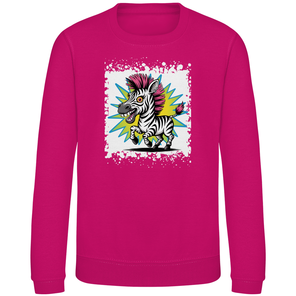 Verrücktes Zebra ( DTF / Vorne )