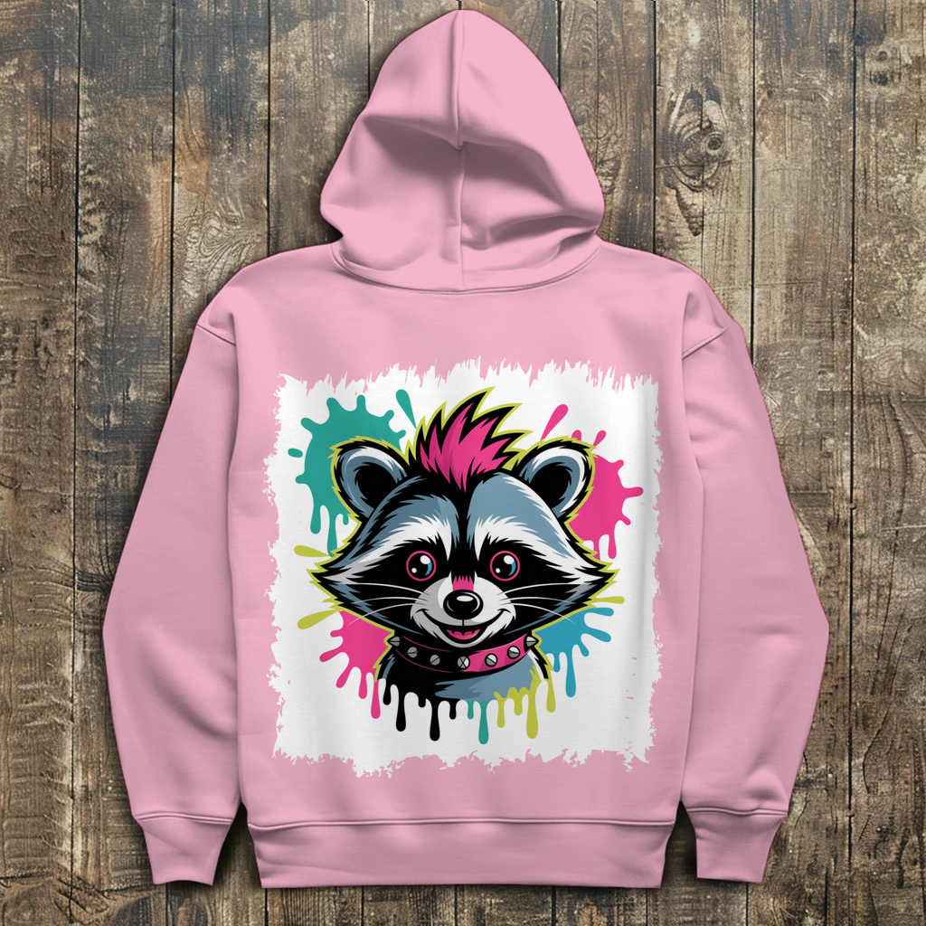 Punker Waschbär