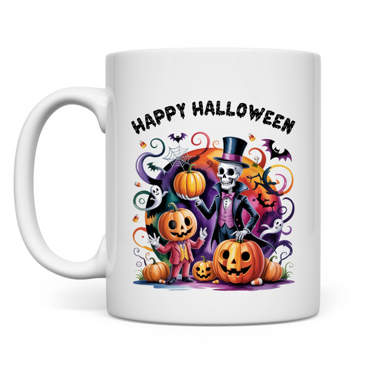 Happy Halloween 4 ( Vorne + Hinten )
