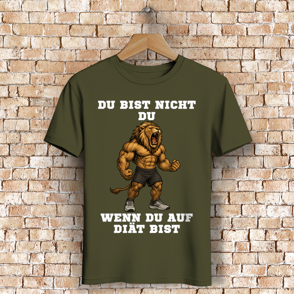DU BIST NICHT DU WENN DU AUF DIÄT BIST ( DTF / Vorne )