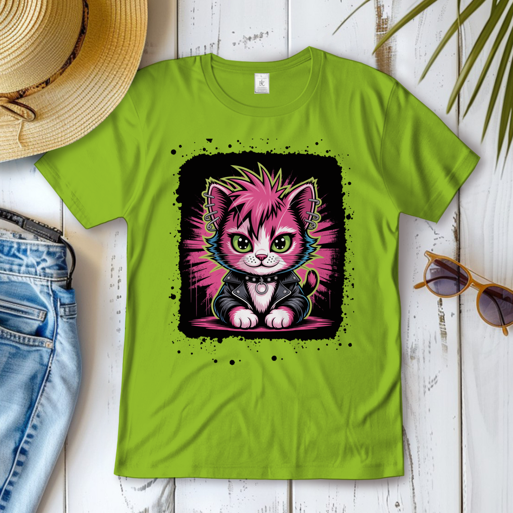 PUNK-CAT ( DTF / Vorne )