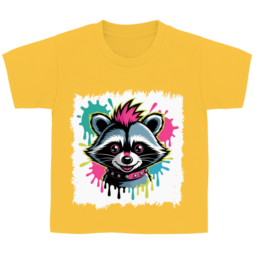 Punker Waschbär