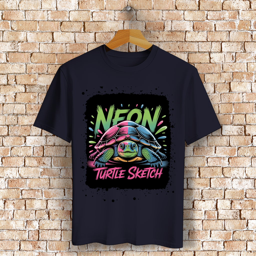 NEON TURTLE ( DTF / Vorne )