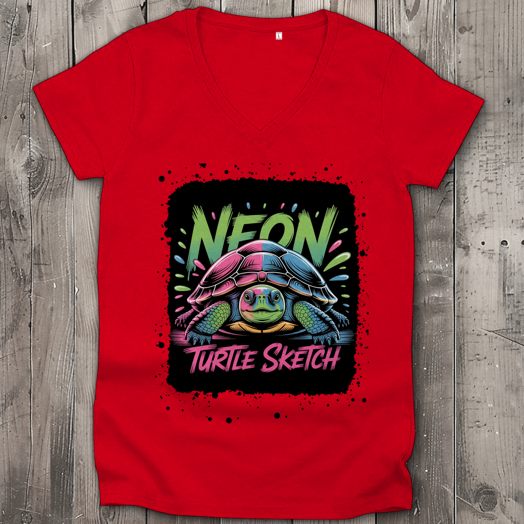 NEON TURTLE ( DTF / Vorne )