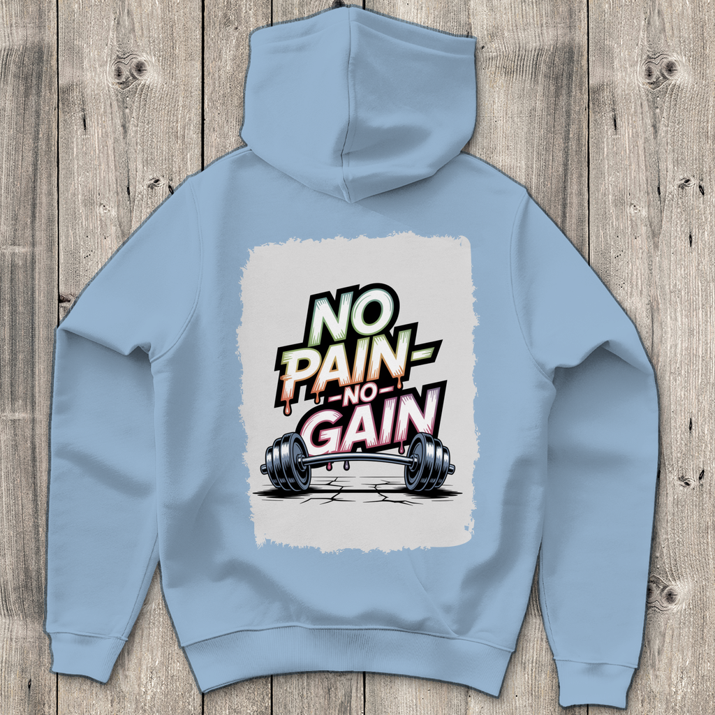 NO PAIN NO GAIN ( DTF / Hinten )