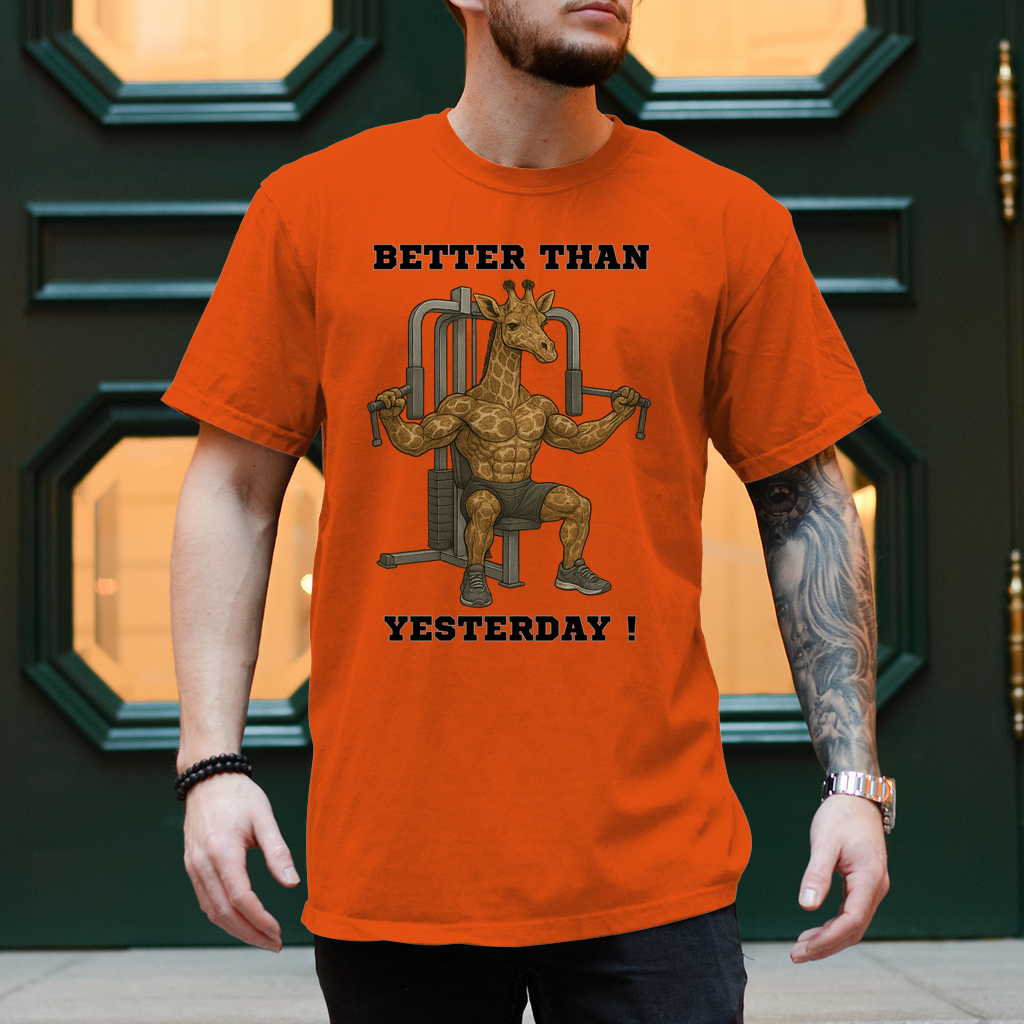 BETTER THAN YESTERDAY !