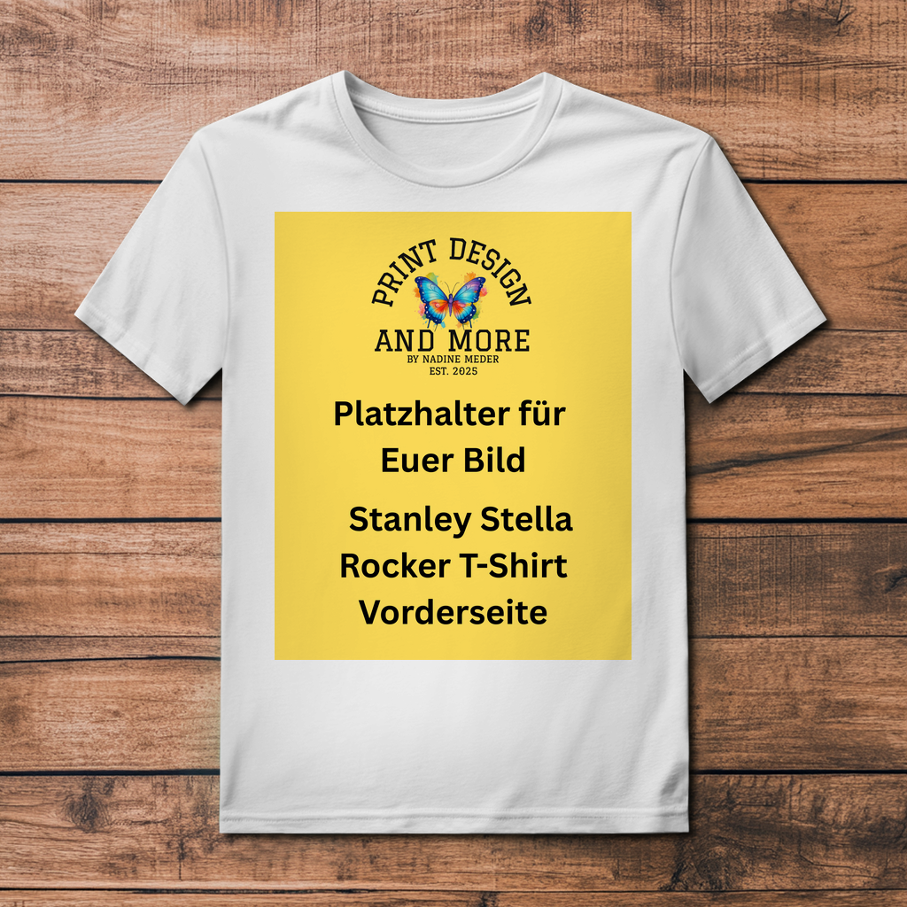 Stanley Stella Rocker T-Shirt Vorderseite DTF