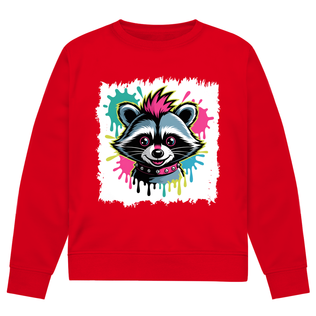 Punker Waschbär