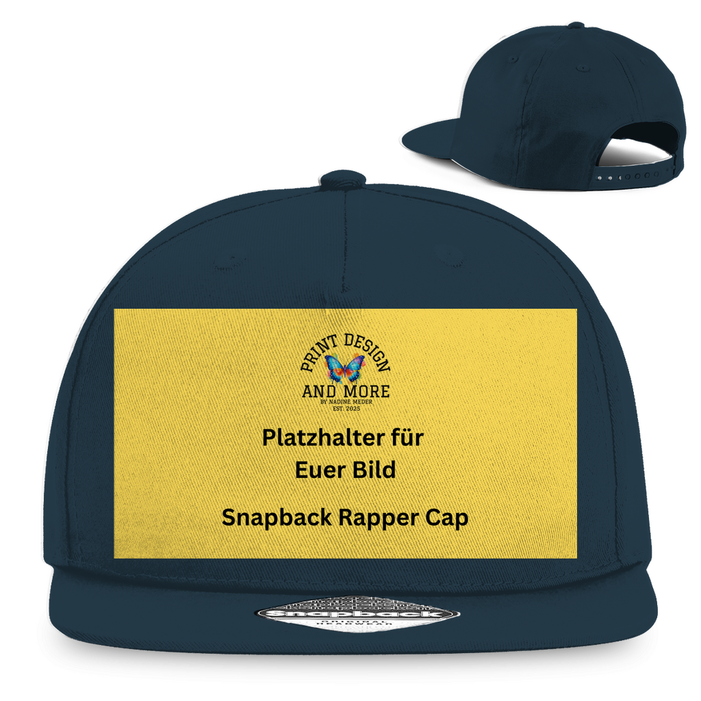 Snapback Rapper Cap Beechfield B610