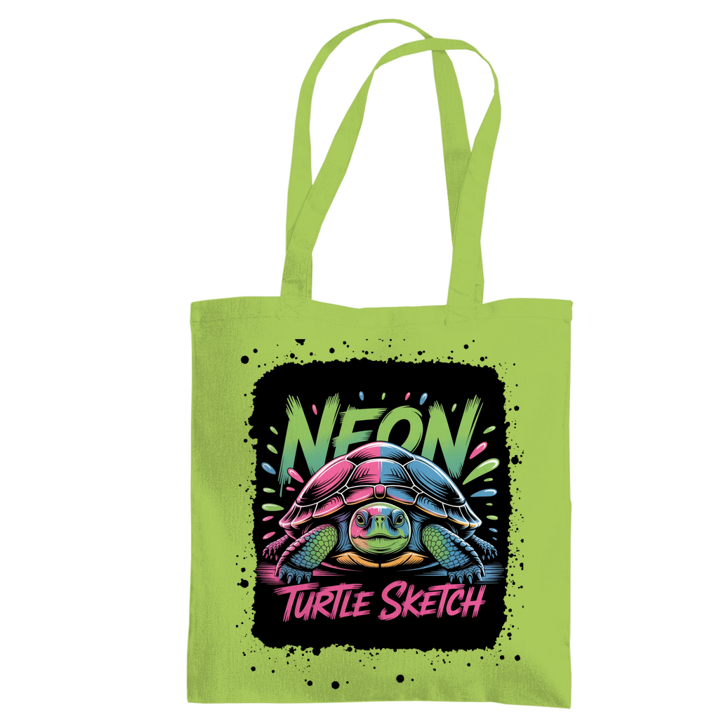 NEON TURTLE ( Vorne + Hinten )