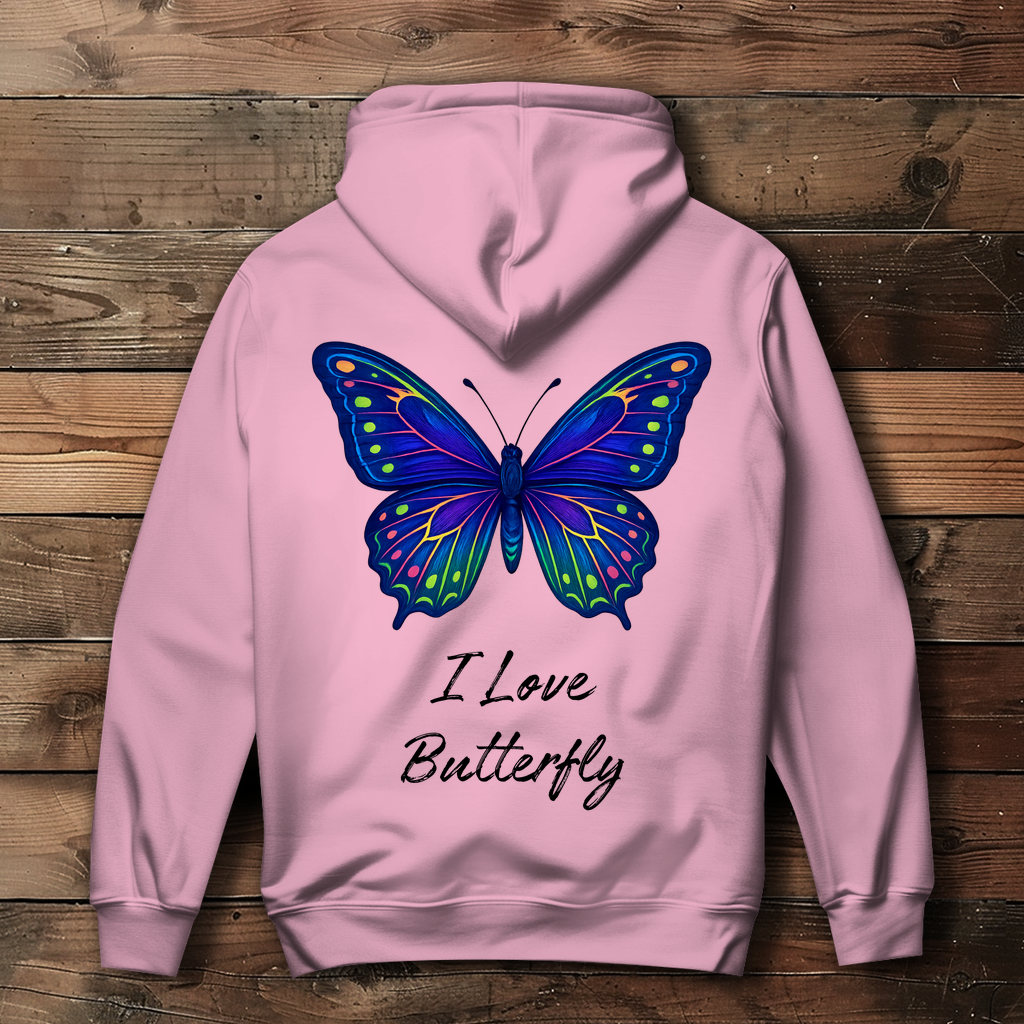 I Love Butterfly ( DTF / Hinten )