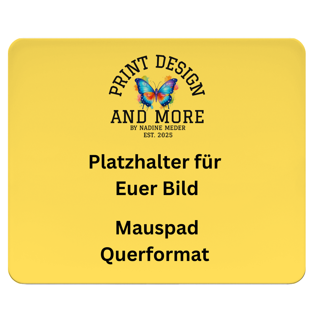 Mauspad Querformat