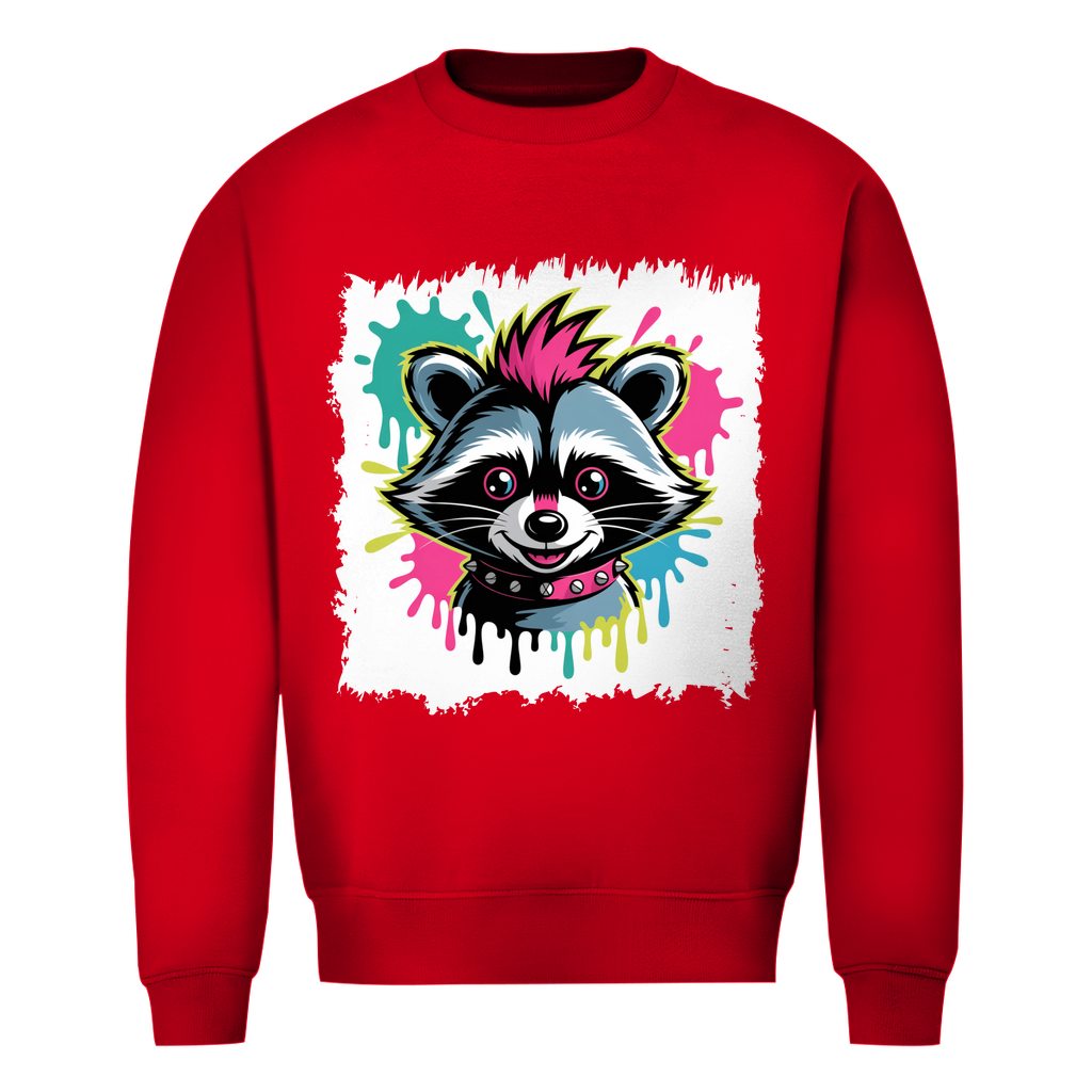 Punker Waschbär