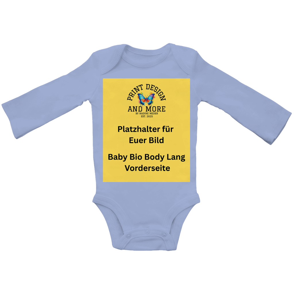 Baby Bio Body Lang Vorderseite DTF