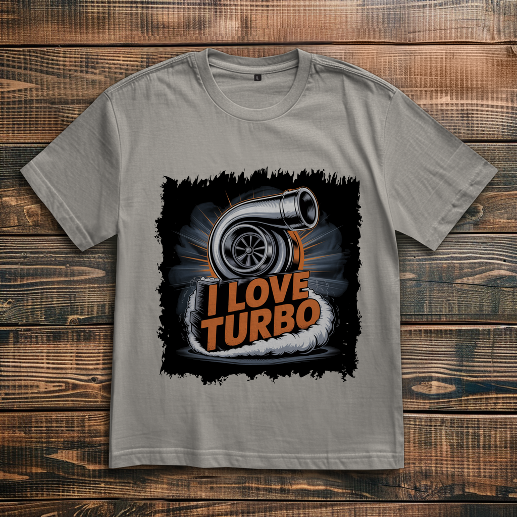 I LOVE TURBO ( DTF / Vorne )
