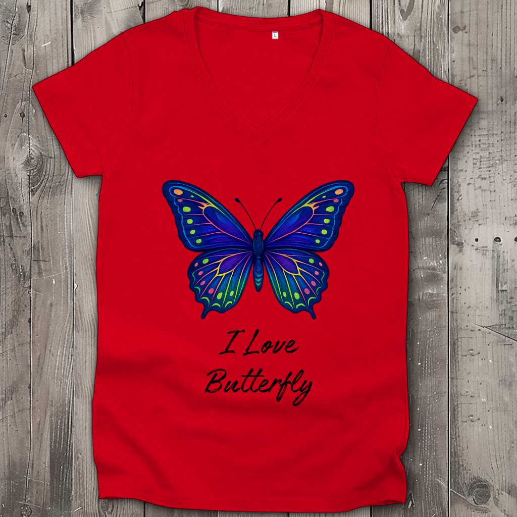 I Love Butterfly ( DTF / Vorne )
