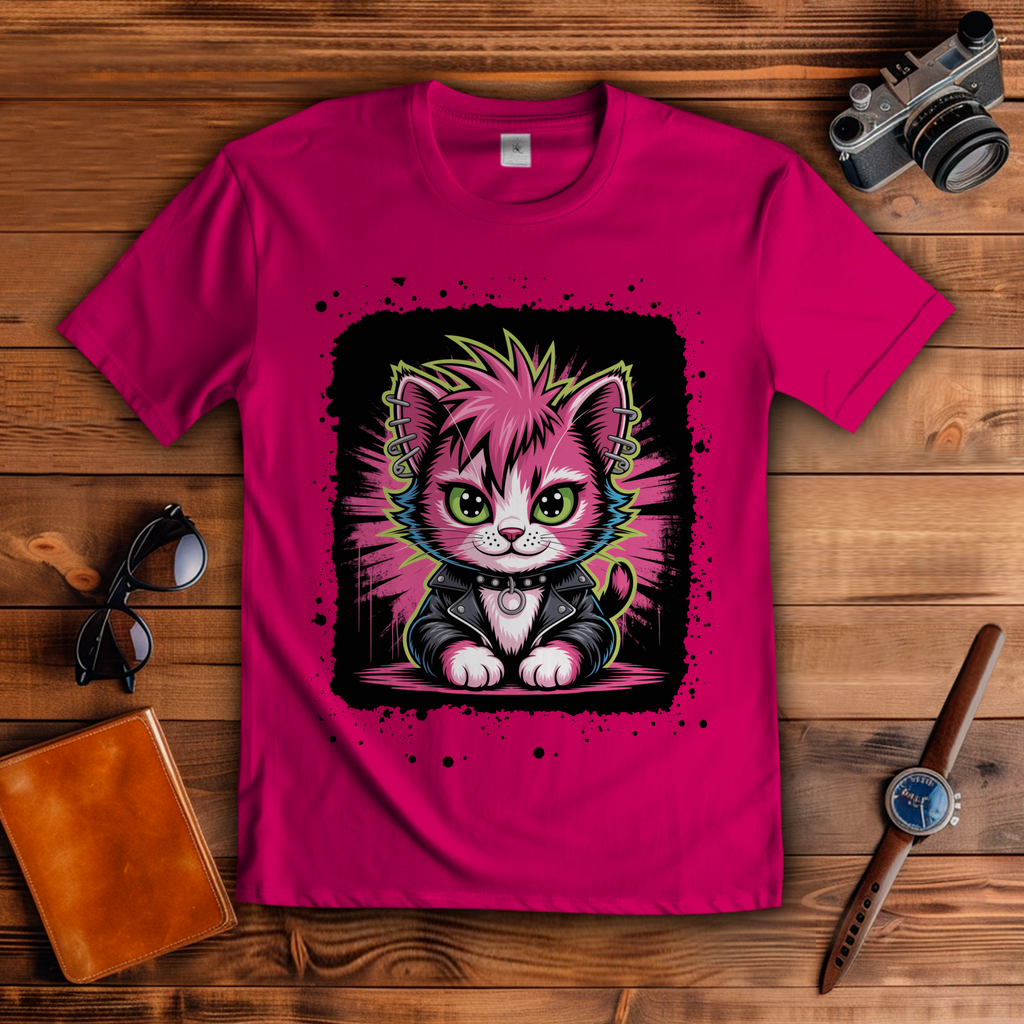 PUNK-CAT ( DTF / Vorne )