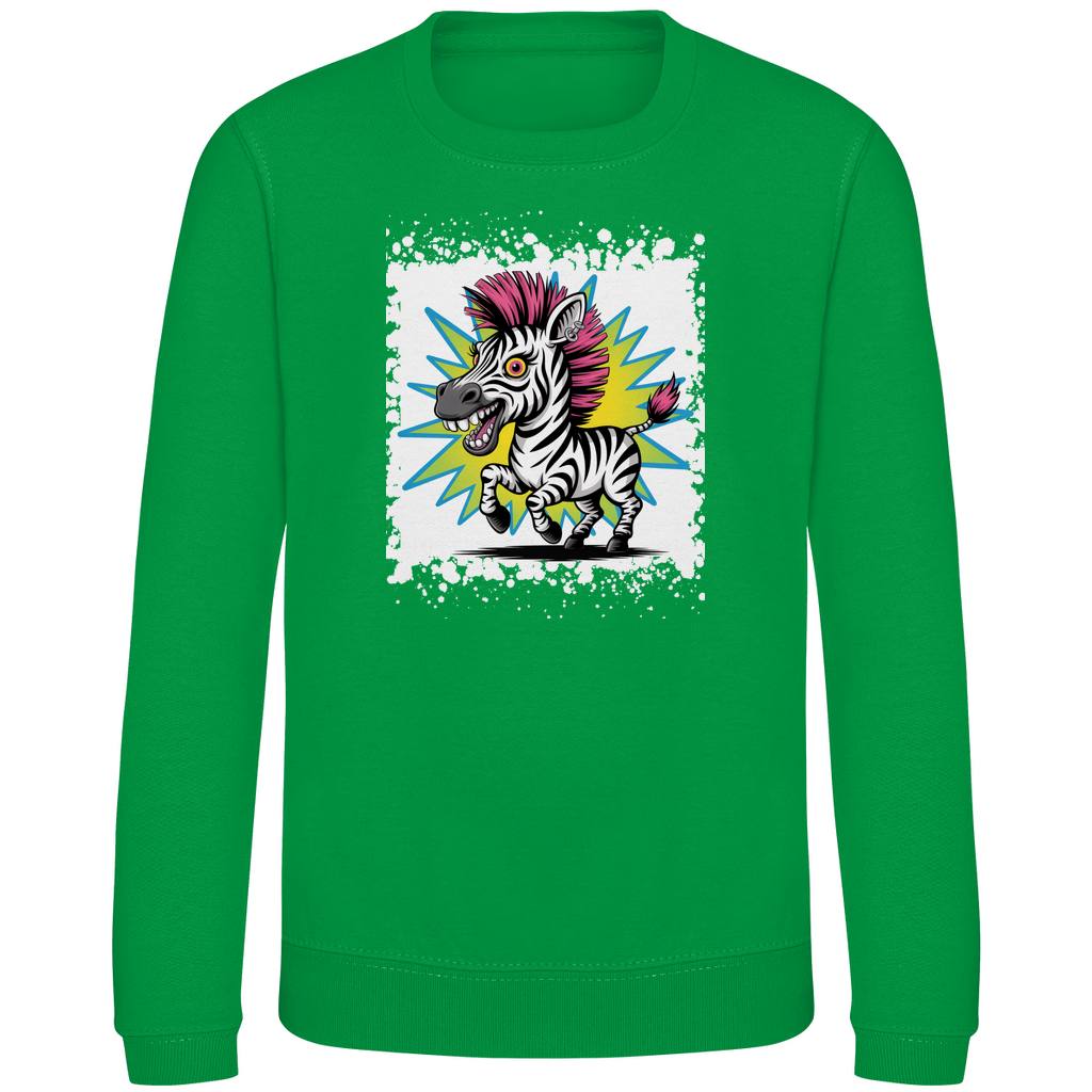 Verrücktes Zebra ( DTF / Vorne )