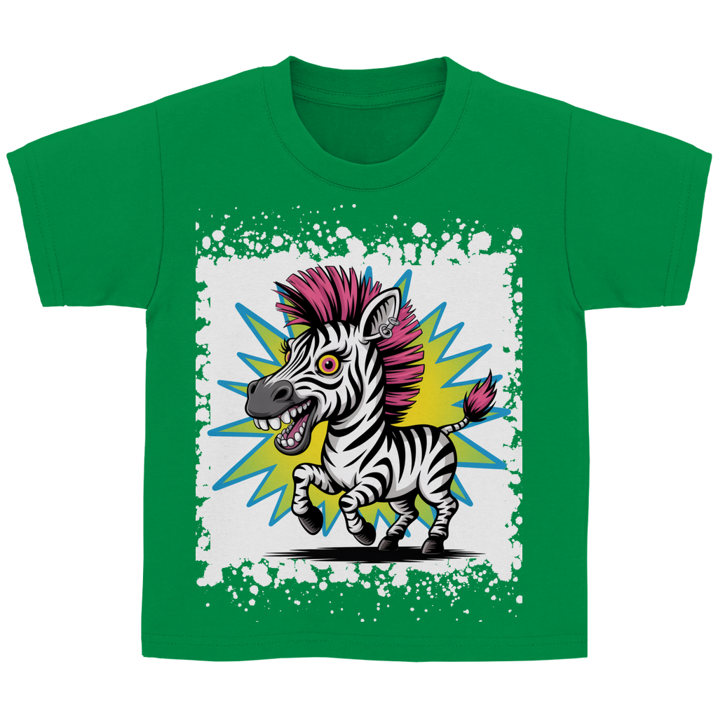 Verrücktes Zebra ( DTF / Vorne )