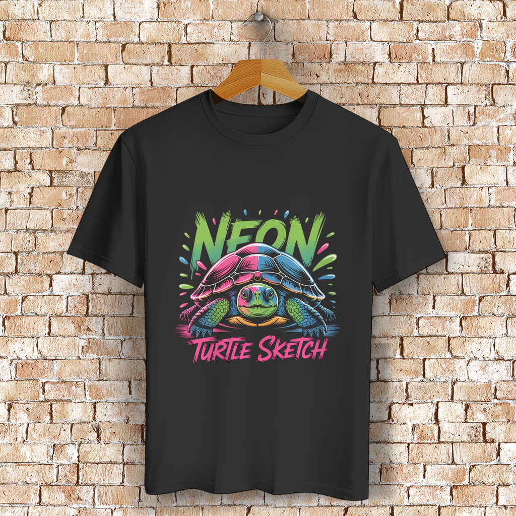NEON TURTLE ( DTF / Vorne )