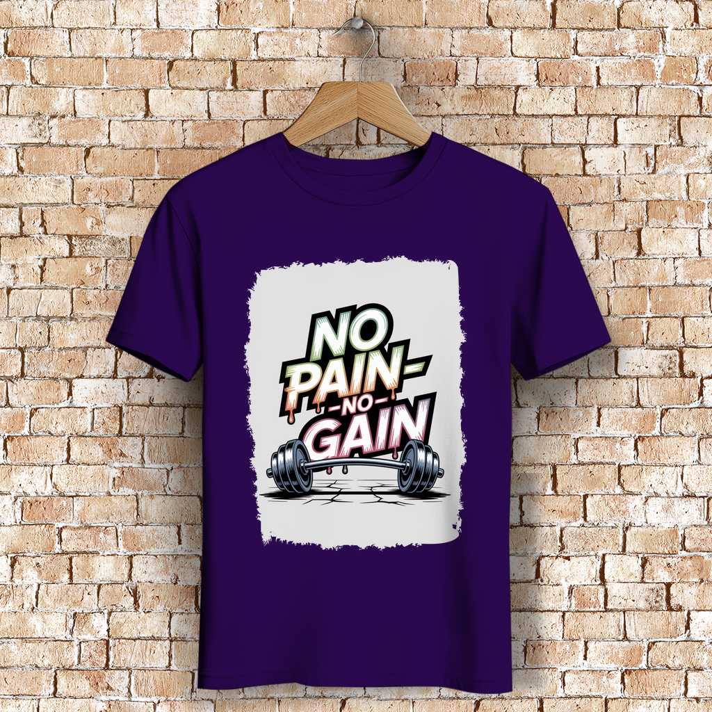 NO PAIN NO GAIN ( DTF / Vorne )