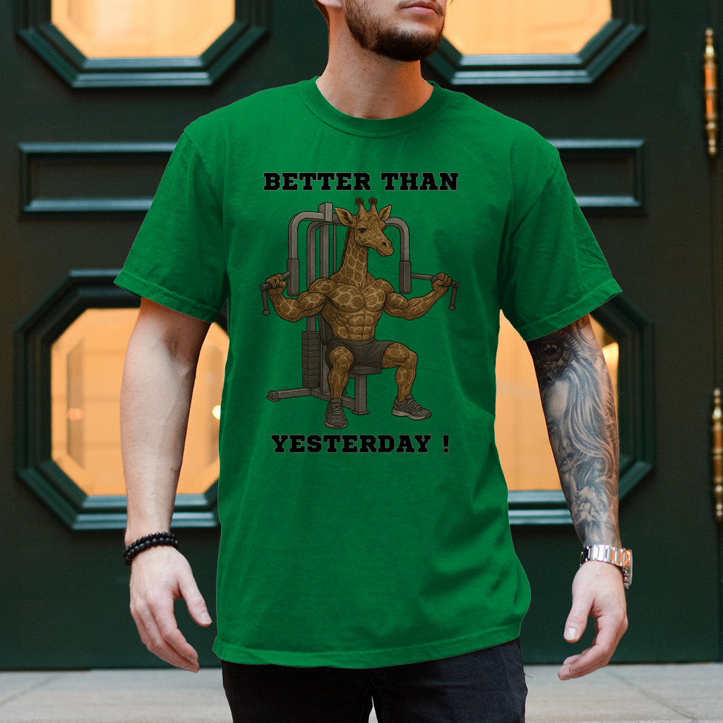 BETTER THAN YESTERDAY !