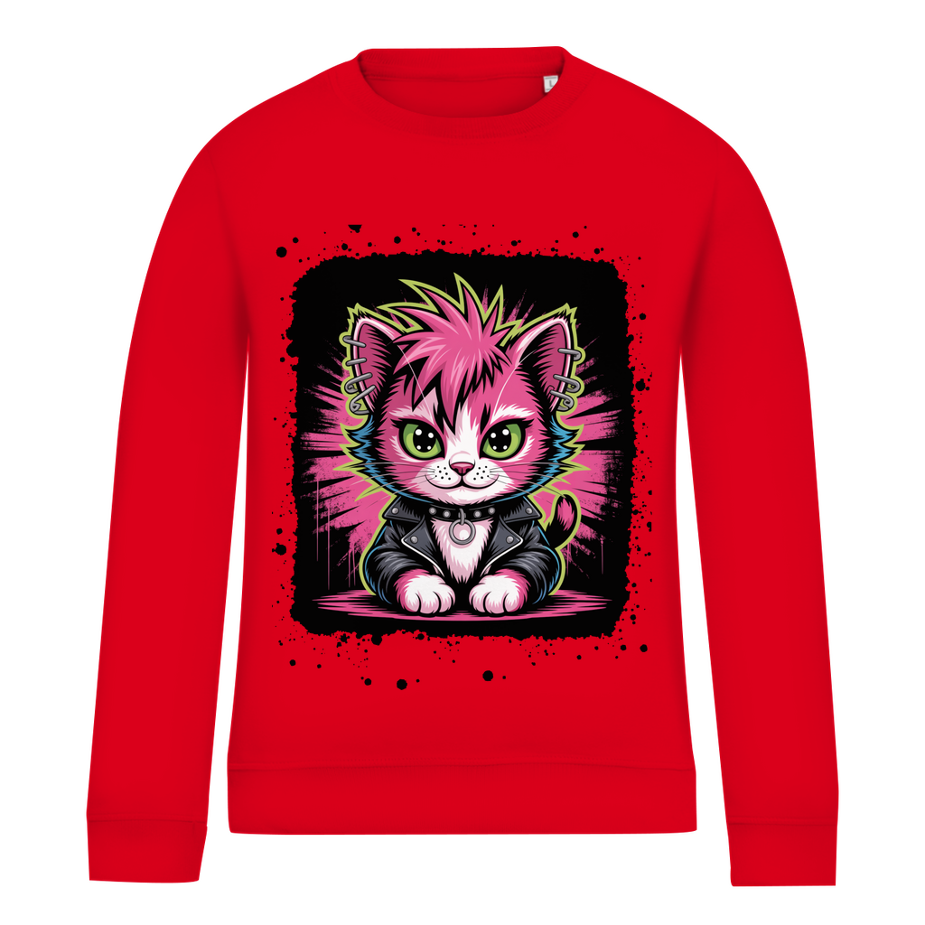 PUNK-CAT ( DTF / Vorne )
