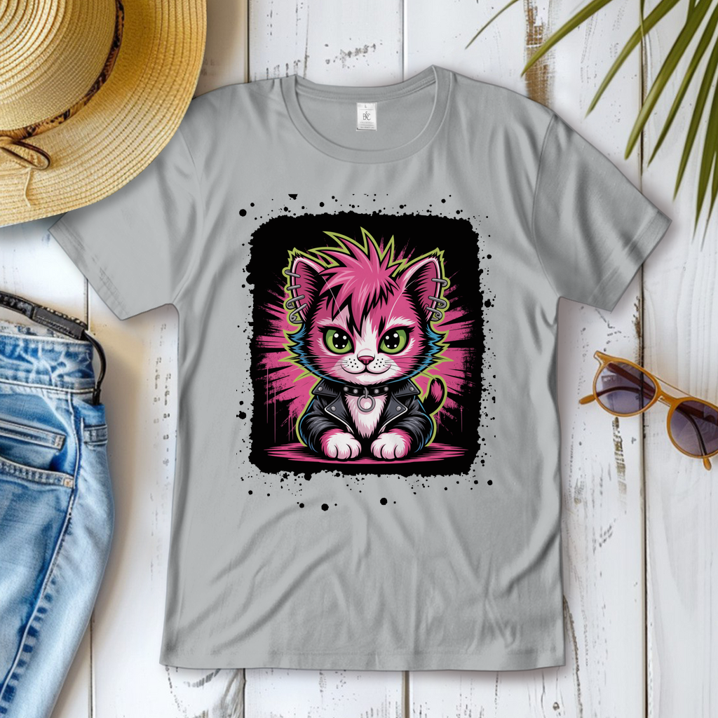 PUNK-CAT ( DTF / Vorne )