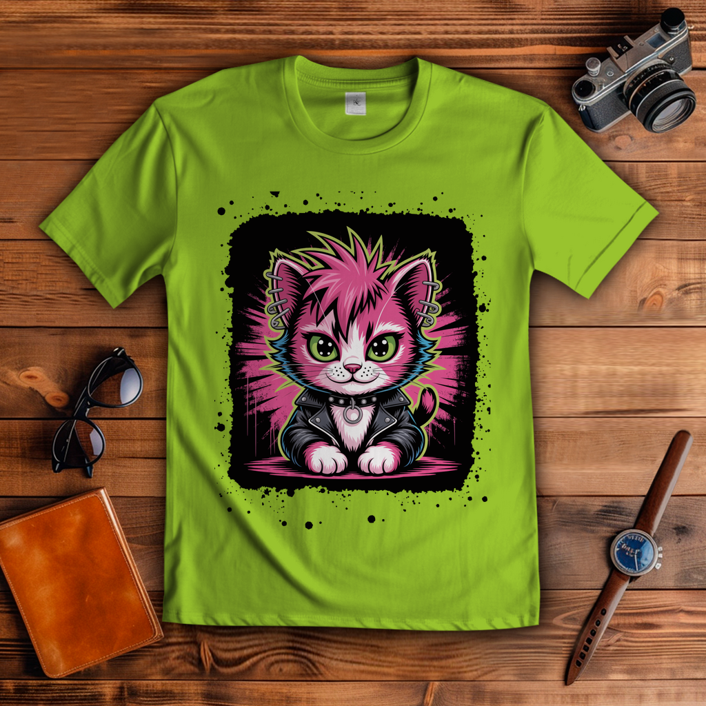 PUNK-CAT ( DTF / Vorne )