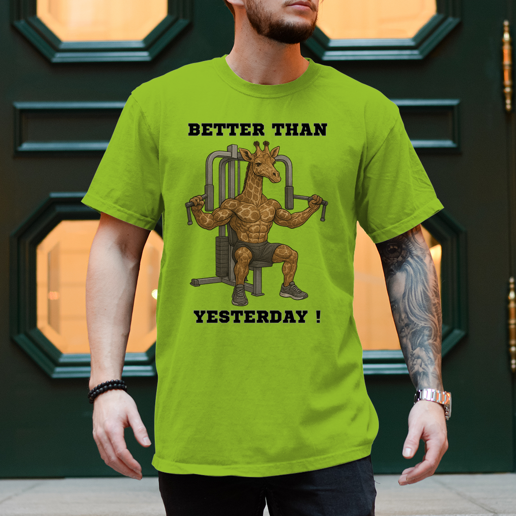 BETTER THAN YESTERDAY !