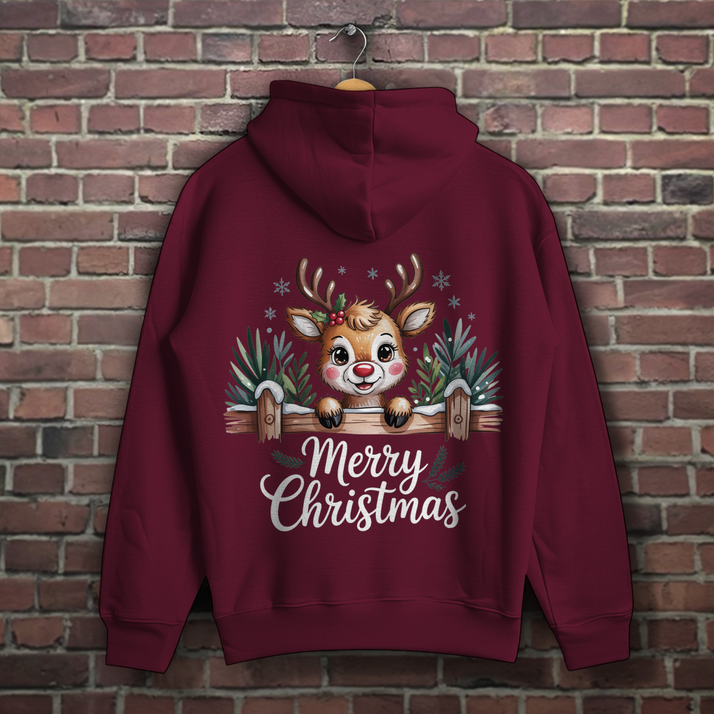 Merry Christmas, kleines Rentier