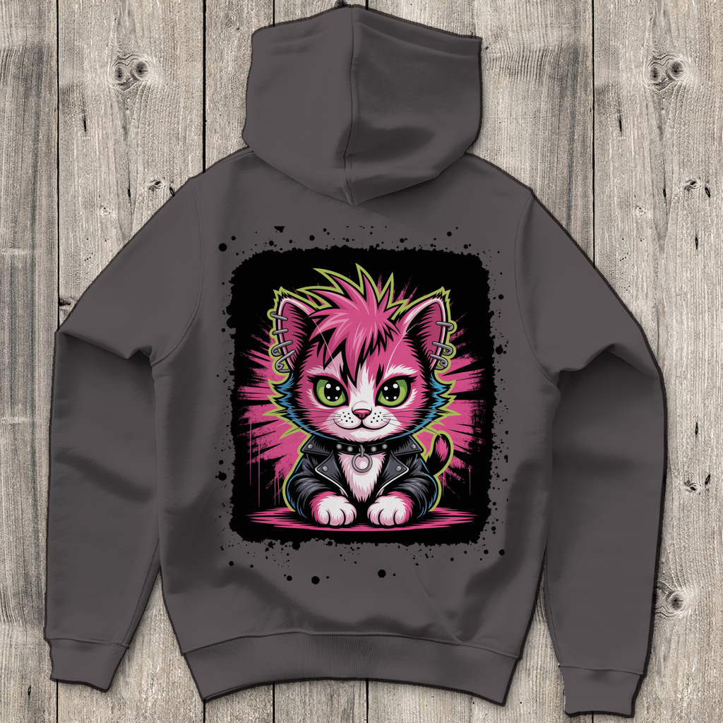 PUNK-CAT ( DTF / Hinten )
