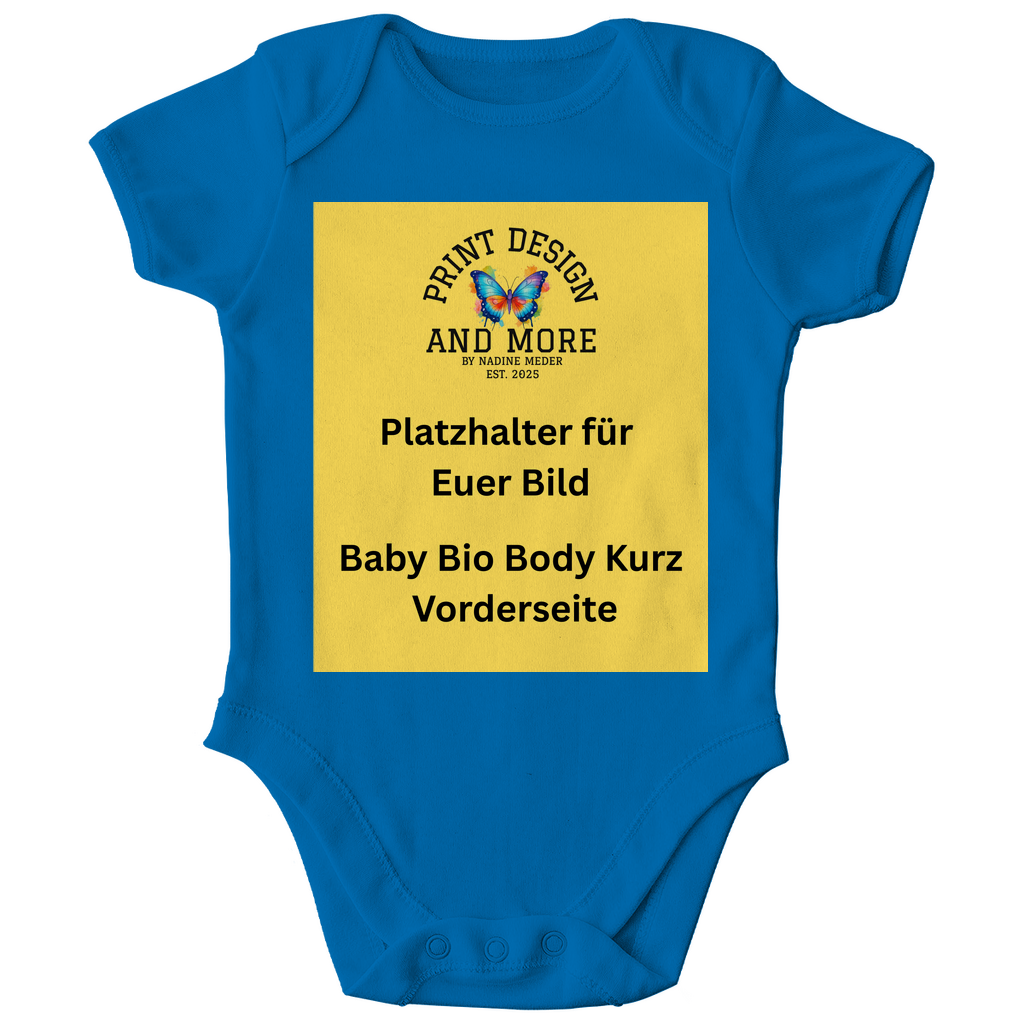 Baby Bio Body Kurz Vorderseite DTF