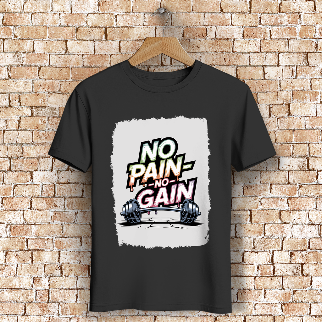NO PAIN NO GAIN ( DTF / Vorne )