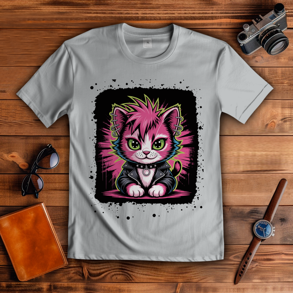 PUNK-CAT ( DTF / Vorne )