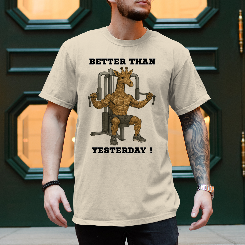 BETTER THAN YESTERDAY !