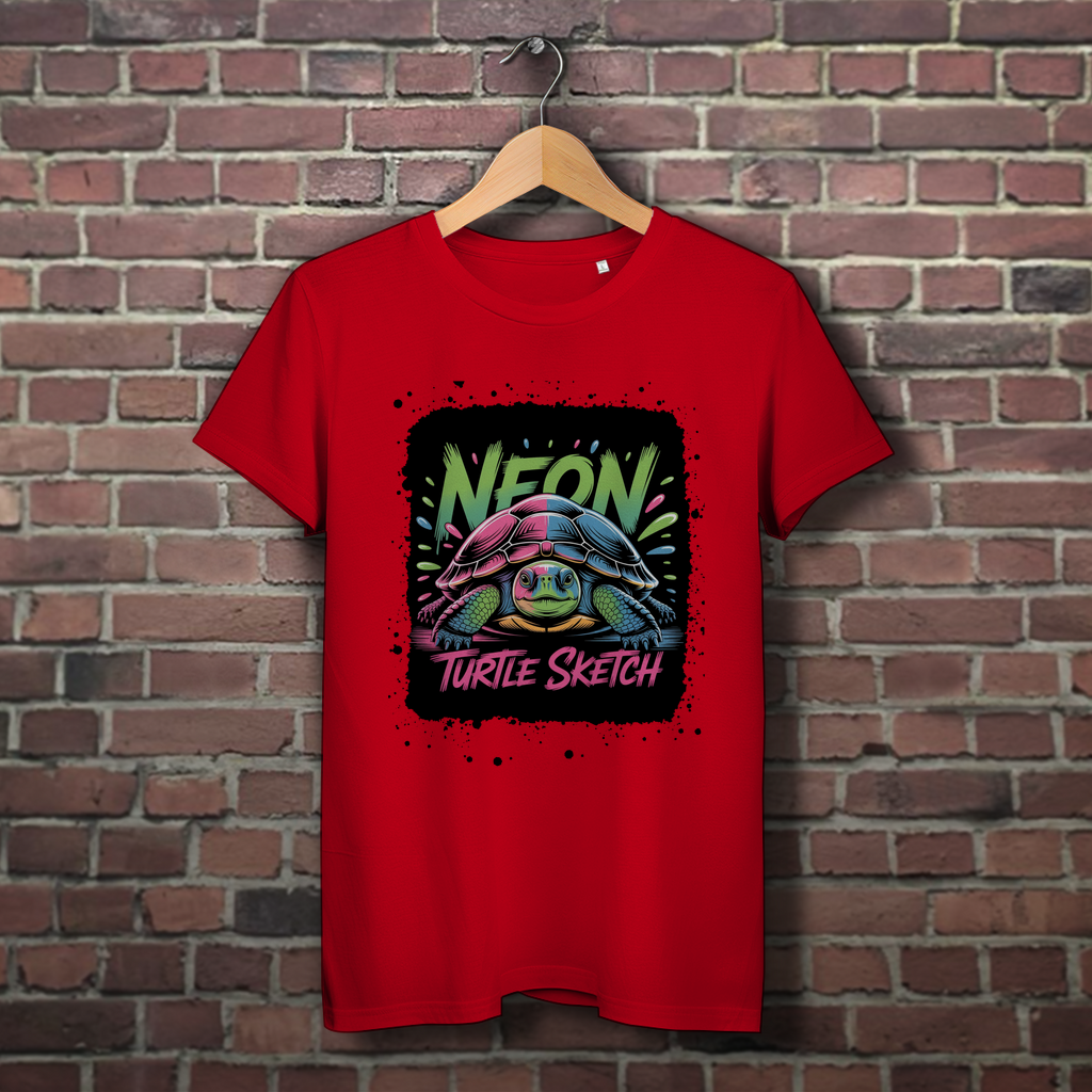 NEON TURTLE ( DTF / Vorne )
