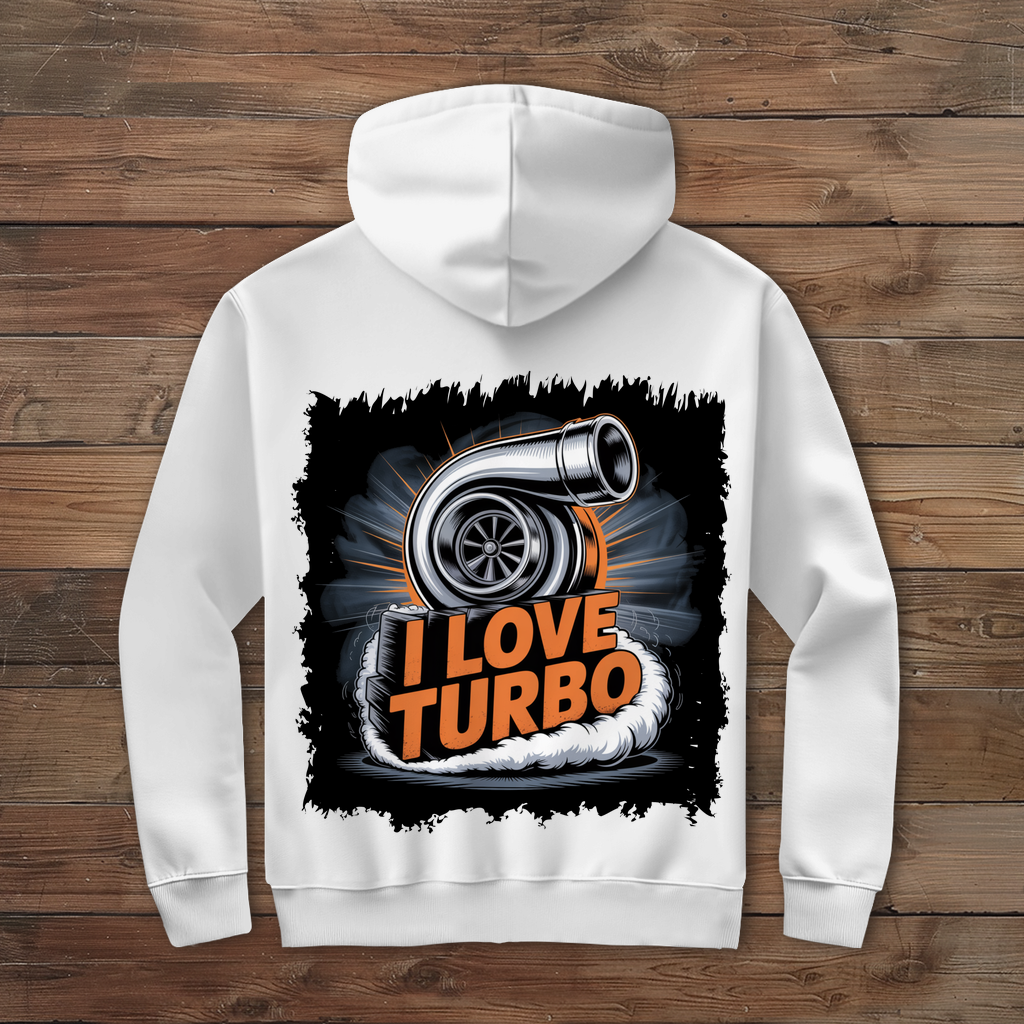 I LOVE TURBO ( DTF / Hinten )