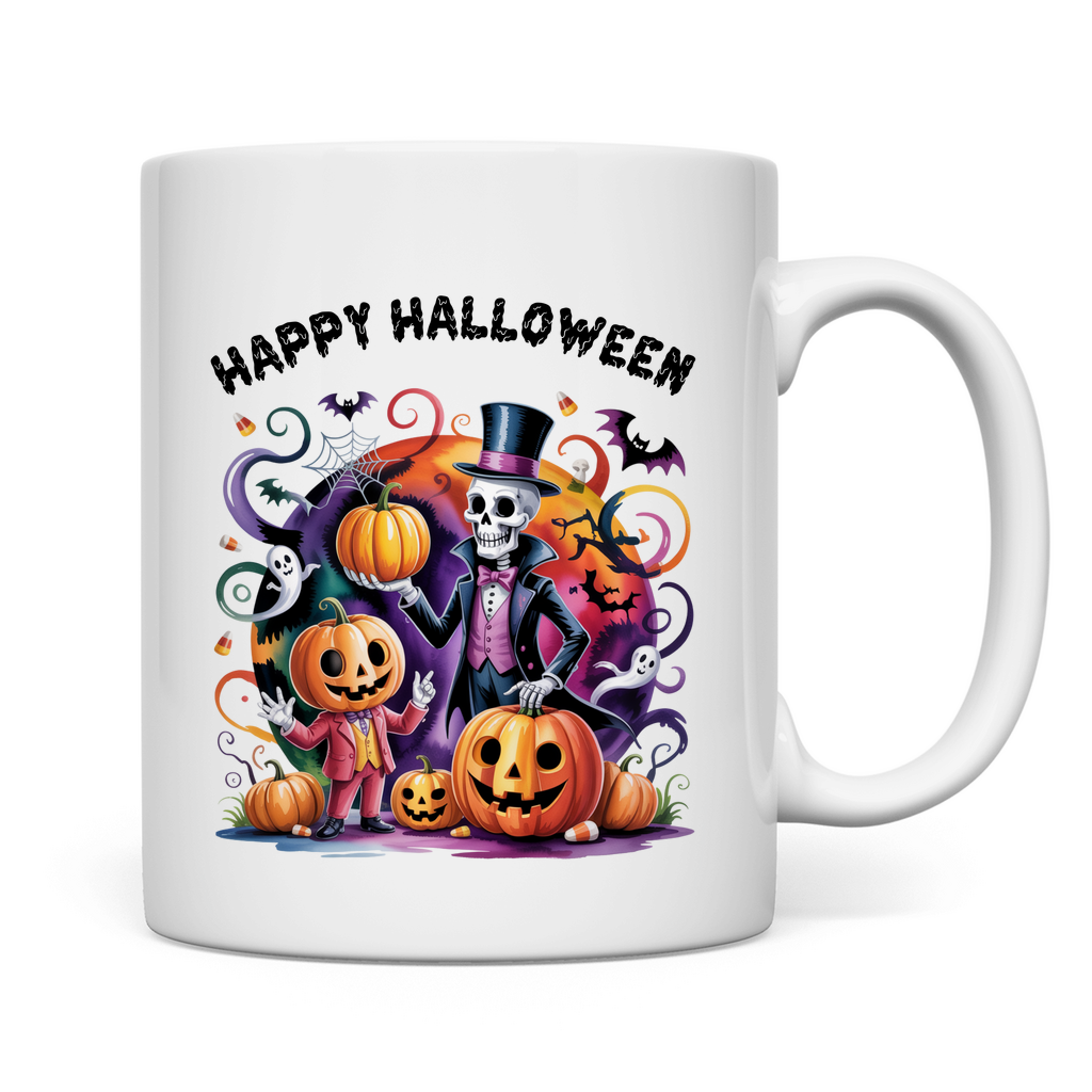 Happy Halloween 4 ( Vorne + Hinten )