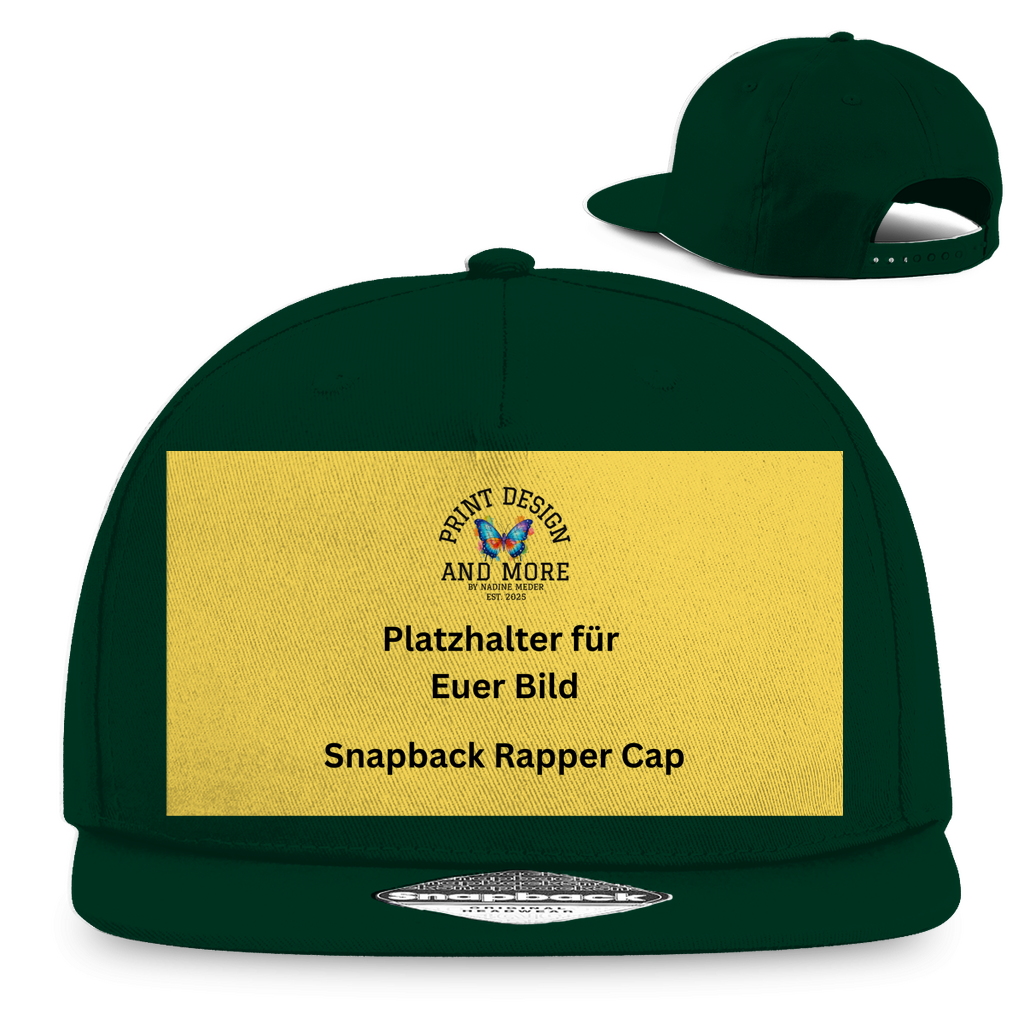 Snapback Rapper Cap Beechfield B610