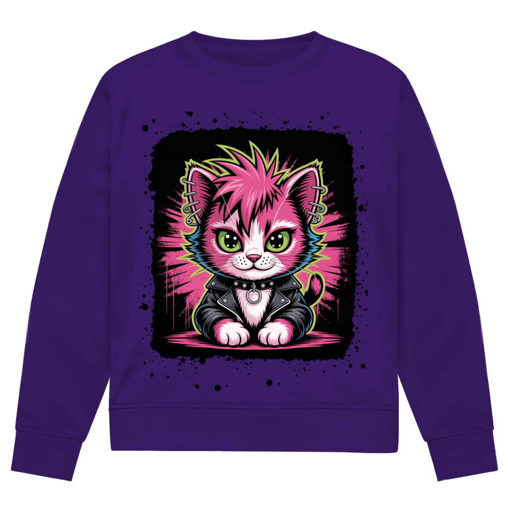 PUNK-CAT ( DTF / Vorne )