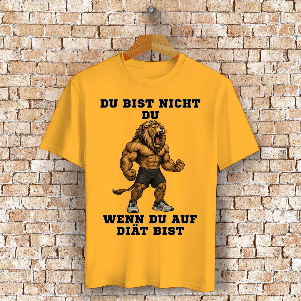 DU BIST NICHT DU WENN DU AUF DIÄT BIST ( DTF / Vorne )