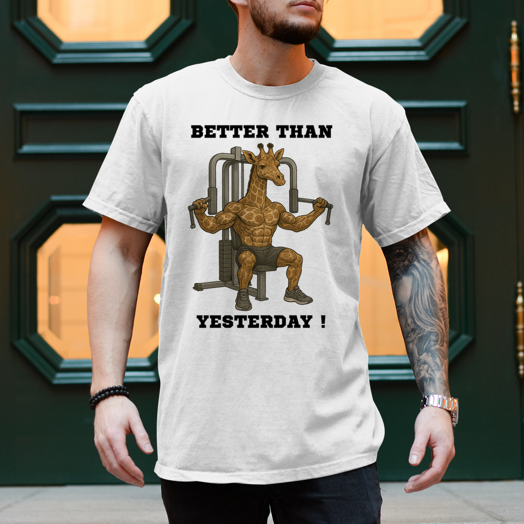 BETTER THAN YESTERDAY !