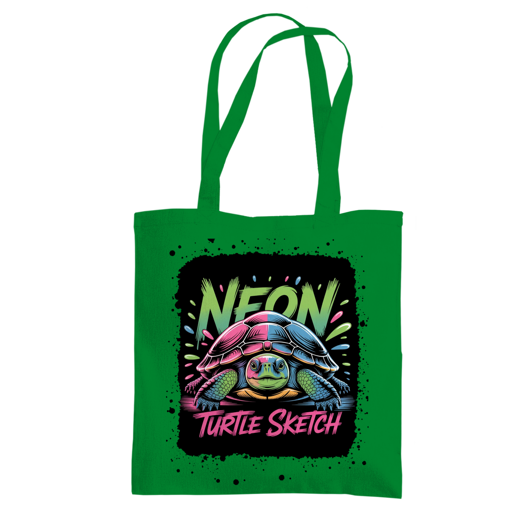 NEON TURTLE ( Vorne + Hinten )