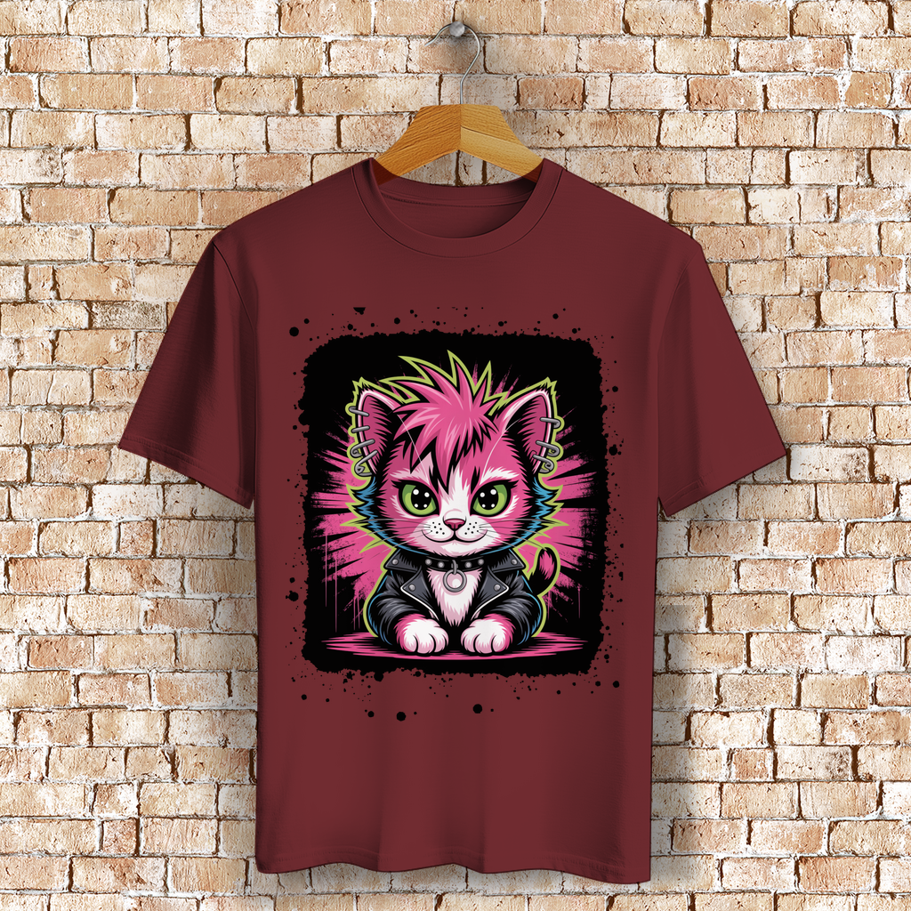 PUNK-CAT ( DTF / Vorne )